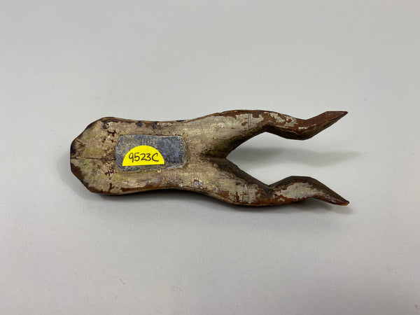 Vintage Minnesota Indian Reservation Frog Spearing Decoy (#9523C)