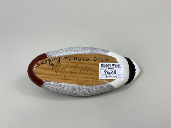H.H. Stites Third Size Sleeping Mallard Drake (#9628)