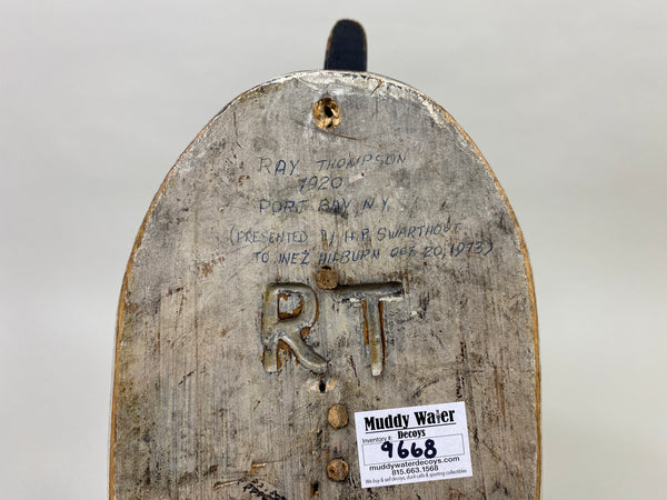 Ray Thompson Canvasback Drake (#9668)