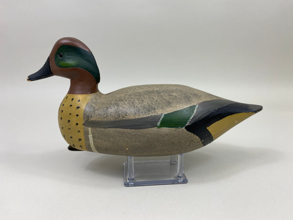 H. V. Shourds III Green-Wing Teal Drake (#9813)