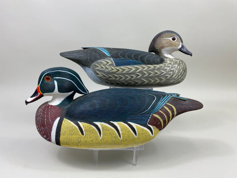 Laurent Verdin Pair of Wood Ducks (#9855)