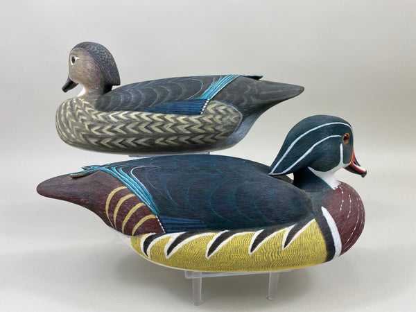 Laurent Verdin Pair of Wood Ducks (#9855)