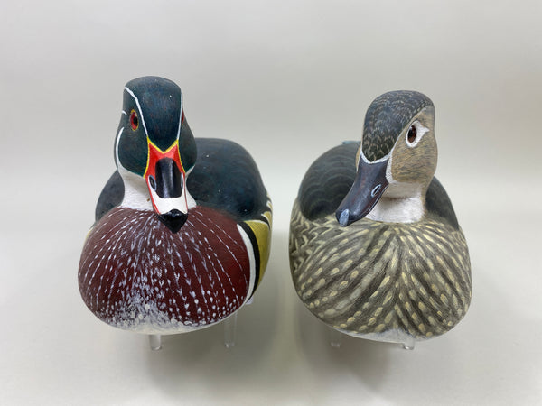 Laurent Verdin Pair of Wood Ducks (#9855)