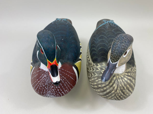 Laurent Verdin Pair of Wood Ducks (#9855)