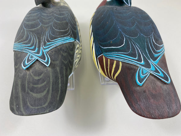 Laurent Verdin Pair of Wood Ducks (#9855)
