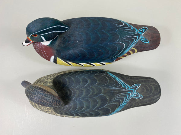 Laurent Verdin Pair of Wood Ducks (#9855)