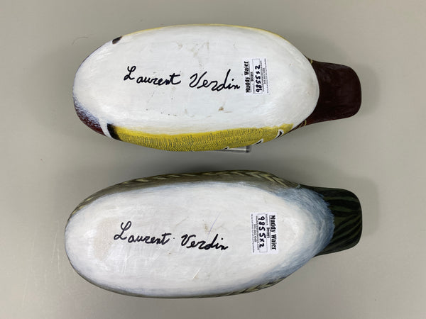 Laurent Verdin Pair of Wood Ducks (#9855)