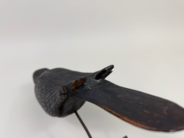 Raymond Shumaker Carved Crow (#380)