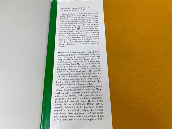 American Factory Decoys by Henry A. Fleckenstein, Jr.