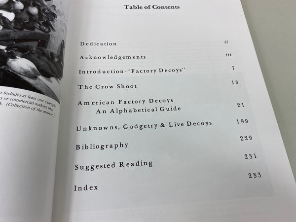 American Factory Decoys by Henry A. Fleckenstein, Jr.