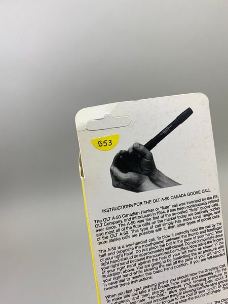 P.S. Olt Canada Goose Call Model A-50A Original Unopened (#B100)