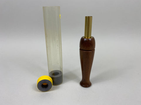 Johnny "Bill" Weiss Goose Call with Storage Tube (#B59)