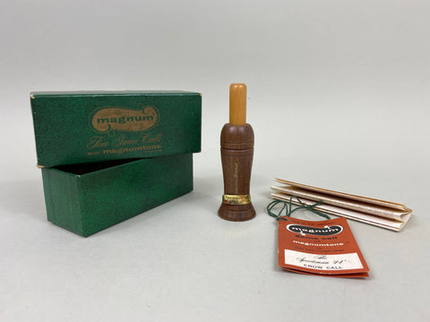 Magnum Crow Call in Original Box with Paperwork (#B78)