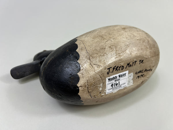 Fred Mott Bluebill, painted by Charles Moore (#9161)