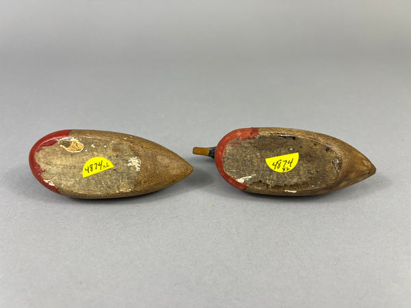 2 Folky Midwest Mini Mallard Drakes (#4874)