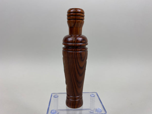 Earl Fox Hand Carved Duck Call with Mallards (#BB18)