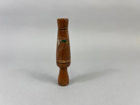 Bud Hinck Carved Duck Call (#E64)