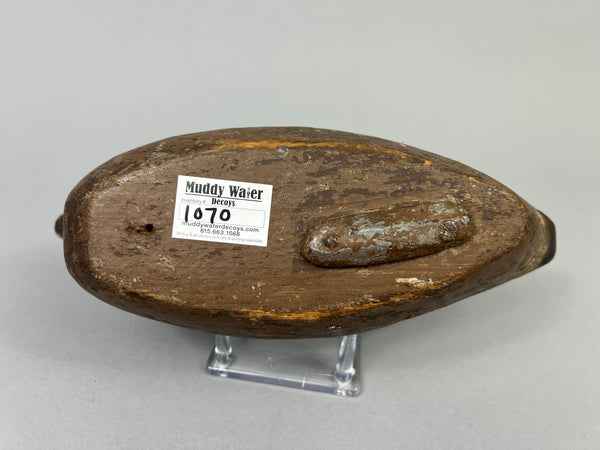 Unknown Illinois River Teal Drake (#1070)