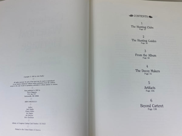 Carteret Waterfowl Heritage by Jack Dudley