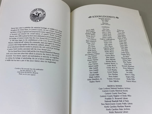 Carteret Waterfowl Heritage by Jack Dudley