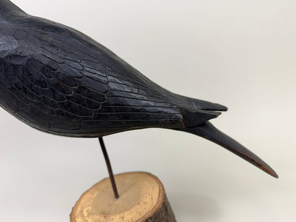 Raymond Shumaker Carved Crow (#380)