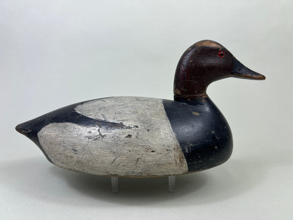 John R. Wells Canvasback Drake, Circa 1920's (#4703)