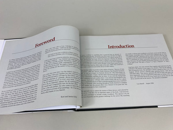 Decoys Sixty Living and Outstanding North American Carvers by Loy S. Harrell, Jr.