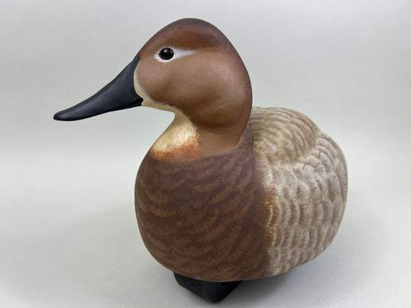 Clint Taylor Wooden Canvasback Hen (#5265)