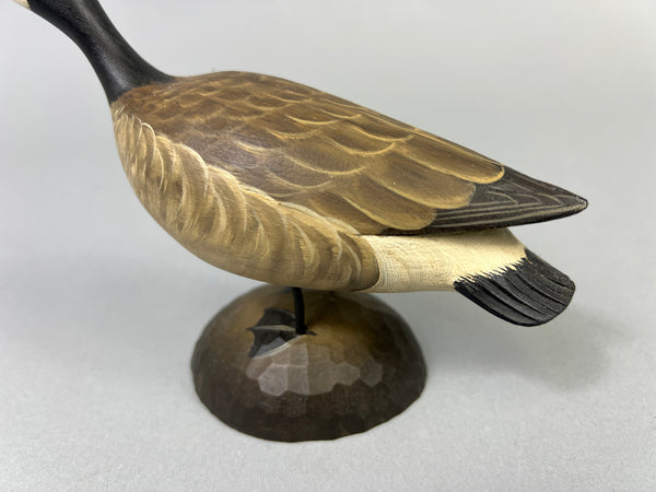 George Strunk Miniature Standing Canada Goose (#4112)