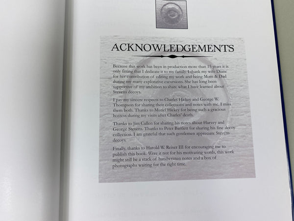 The Essential Guide to Stevens Decoys - Collector's Edition