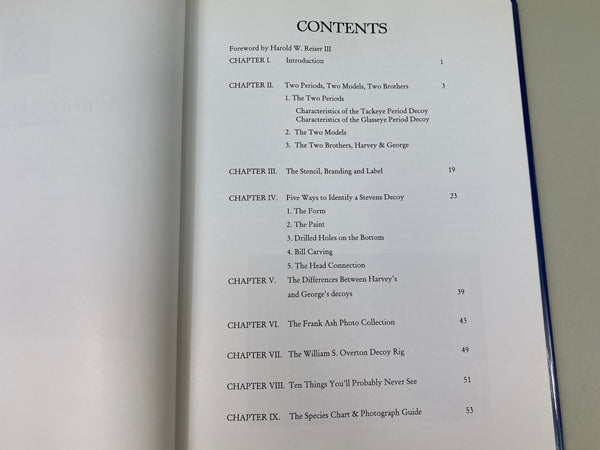 The Essential Guide to Stevens Decoys - Collector's Edition