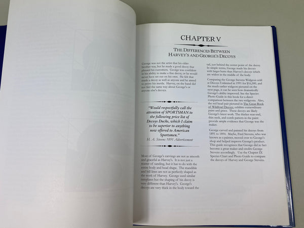 The Essential Guide to Stevens Decoys - Collector's Edition