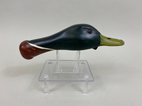 Bud Hinck Carved Mallard Head Duck Call (#F101)