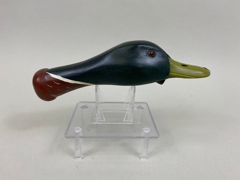 Bud Hinck Carved Mallard Head Duck Call (#F101)