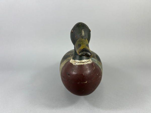 Unknown Early Illinois River Mallard Drake, Circa 1920’s (#181)