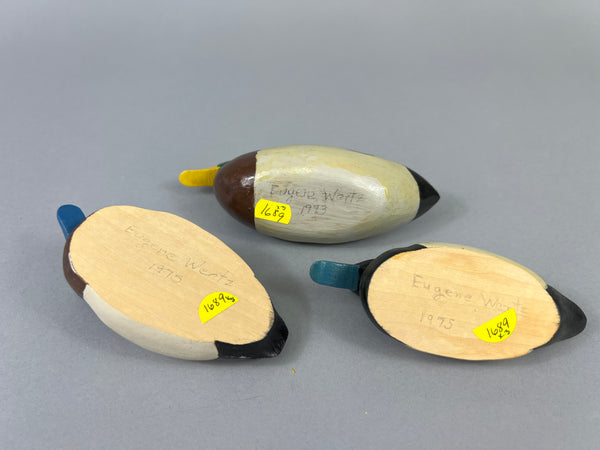 3 Miniatures by Eugene Wertz (#1689)