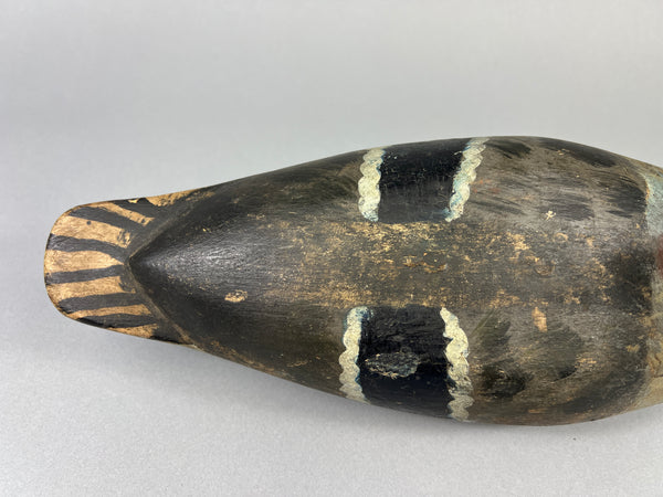 Unknown Early Illinois River Mallard Drake, Circa 1920’s (#181)