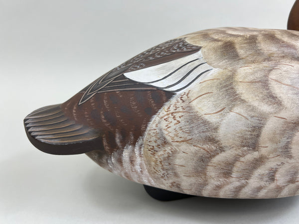 Clint Taylor Wooden Canvasback Hen (#5265)