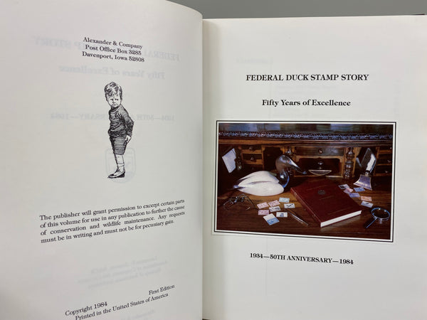 Federal Duck Stamp Story 50 Years of Excellence 1934-1984, 50th Anniversary