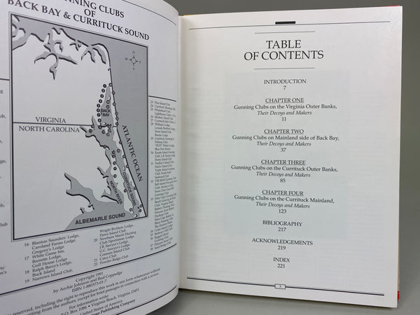 Gun Clubs & Decoys Of Back Bay & Currituck Sound by Archie Johnson & Bud Coppedge