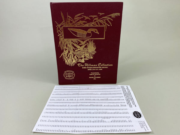 The Hillman Collection Rare Antique Waterfowl Decoys, Hardcover