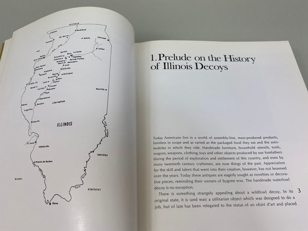 Decoys and Decoy Carvers of Illinois, Parmalee & Loomis, Hard Cover