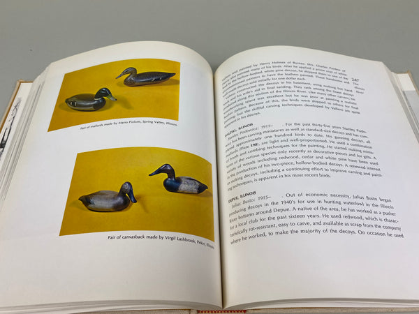 Decoys and Decoy Carvers of Illinois, Parmalee & Loomis, Hard Cover