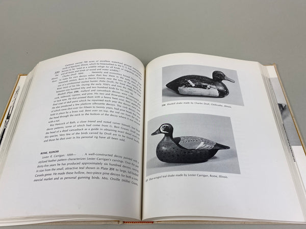 Decoys and Decoy Carvers of Illinois, Parmalee & Loomis, Hard Cover