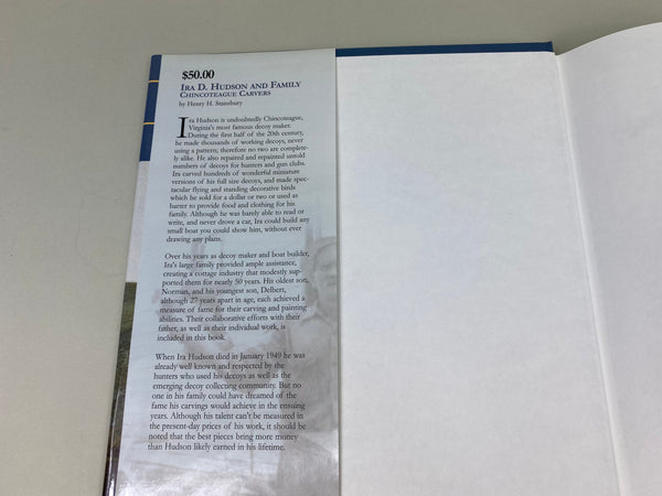 Ira D. Hudson and Family Chincoteague Carvers by Henry H. Stansbury