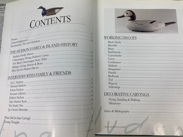 Ira D. Hudson and Family Chincoteague Carvers by Henry H. Stansbury