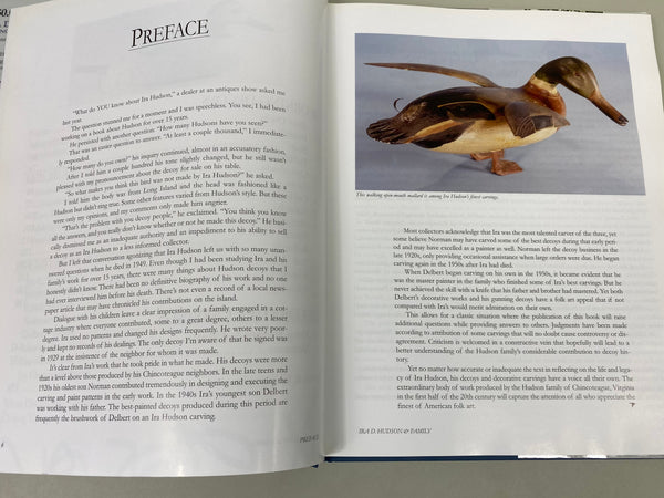 Ira D. Hudson and Family Chincoteague Carvers by Henry H. Stansbury