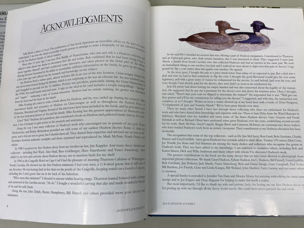 Ira D. Hudson and Family Chincoteague Carvers by Henry H. Stansbury