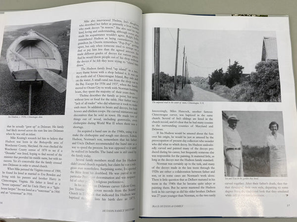 Ira D. Hudson and Family Chincoteague Carvers by Henry H. Stansbury