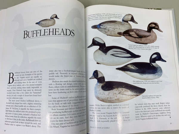 Ira D. Hudson and Family Chincoteague Carvers by Henry H. Stansbury